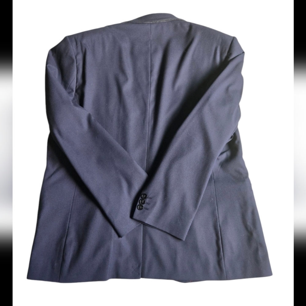 New Asos Men's Classic Navy Blazer Size 46 - Picture 2 of 2